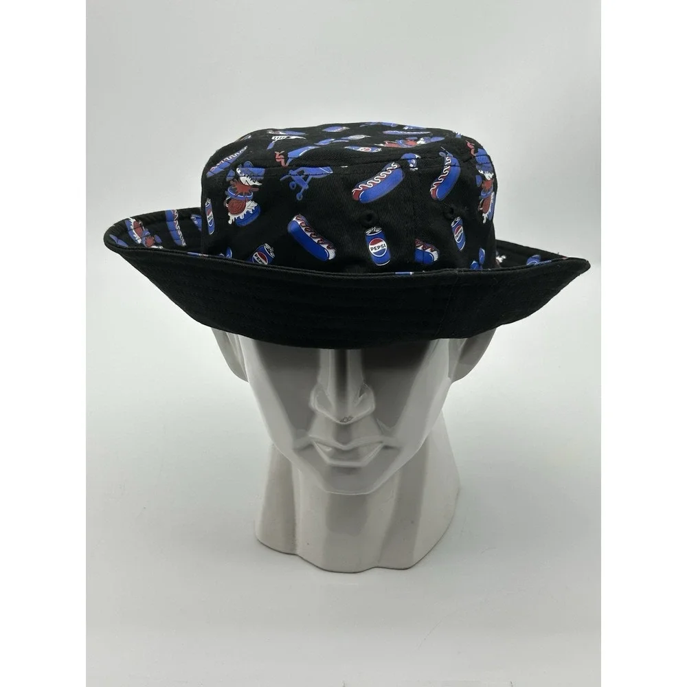 RARE Reversible Better With Pepsi Bucket Hat Cookout Hot Dogs Burgers Spatula‎